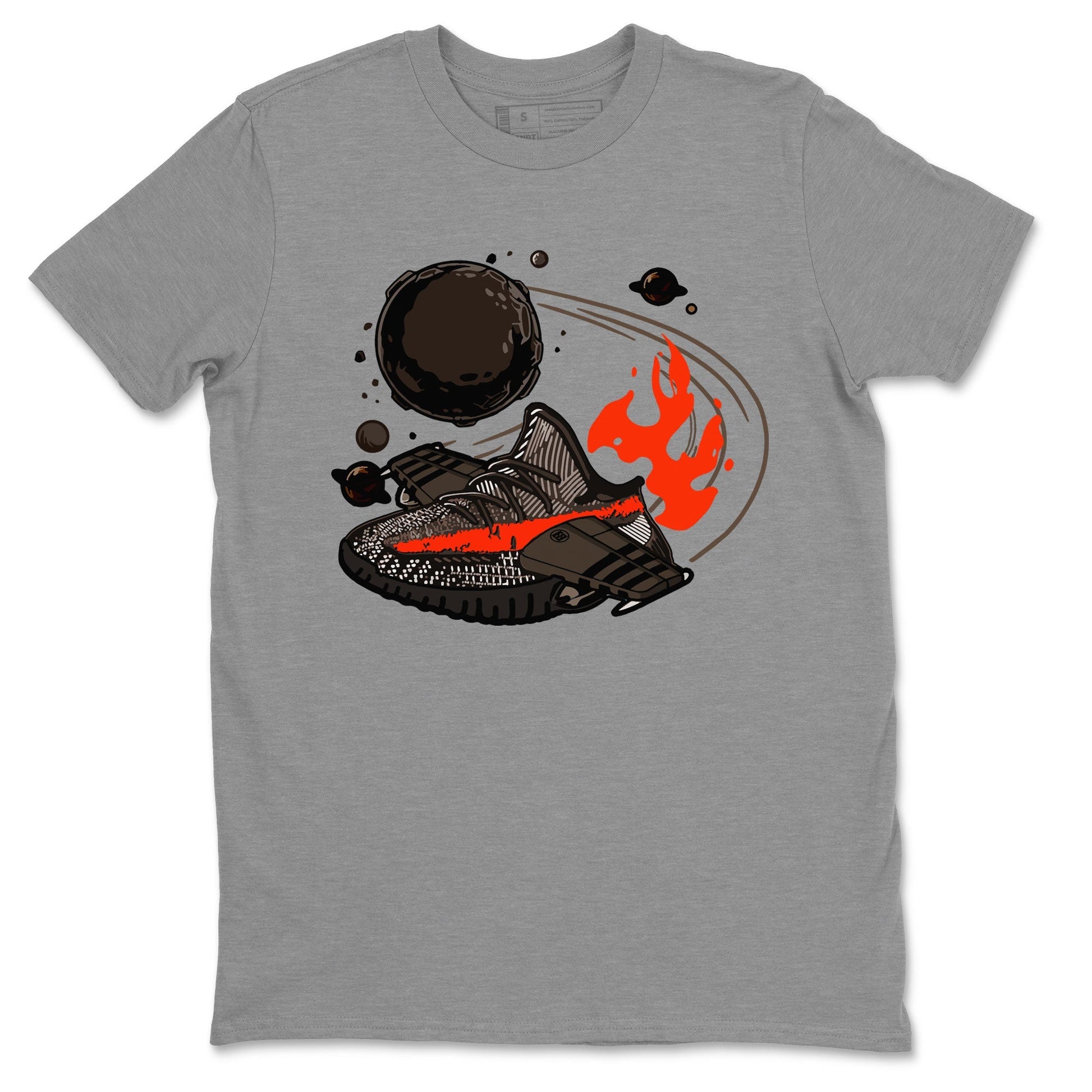Rocket Boost Sneaker Tee - Yeezy 350 Carbon Beluga