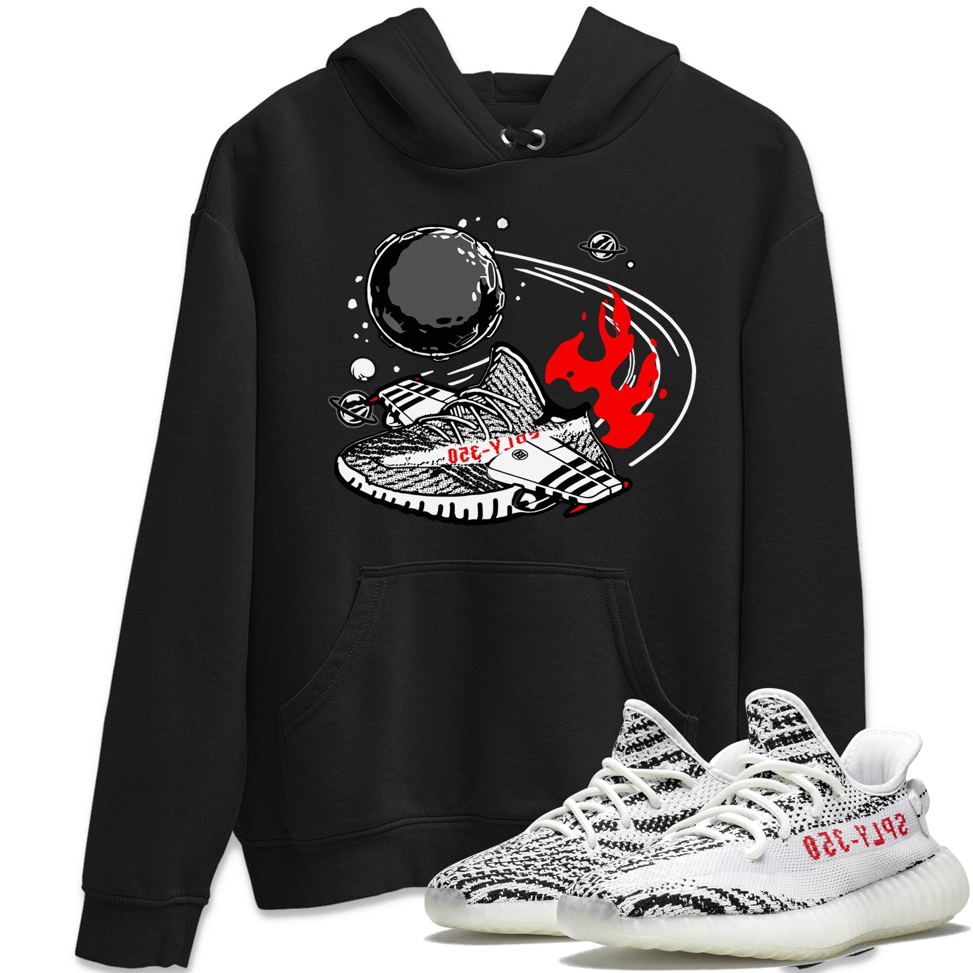 Rocket Boost Sneaker Tee - Yeezy 350 Zebra