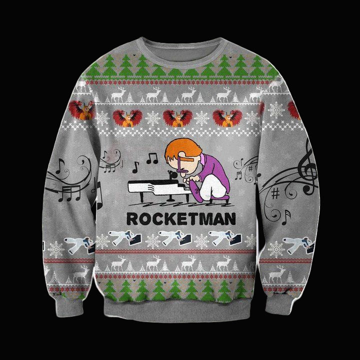 Rocket Man Christmas Sweater ? Usalast