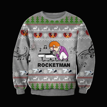 Rocket Man Christmas Sweater ? Usalast