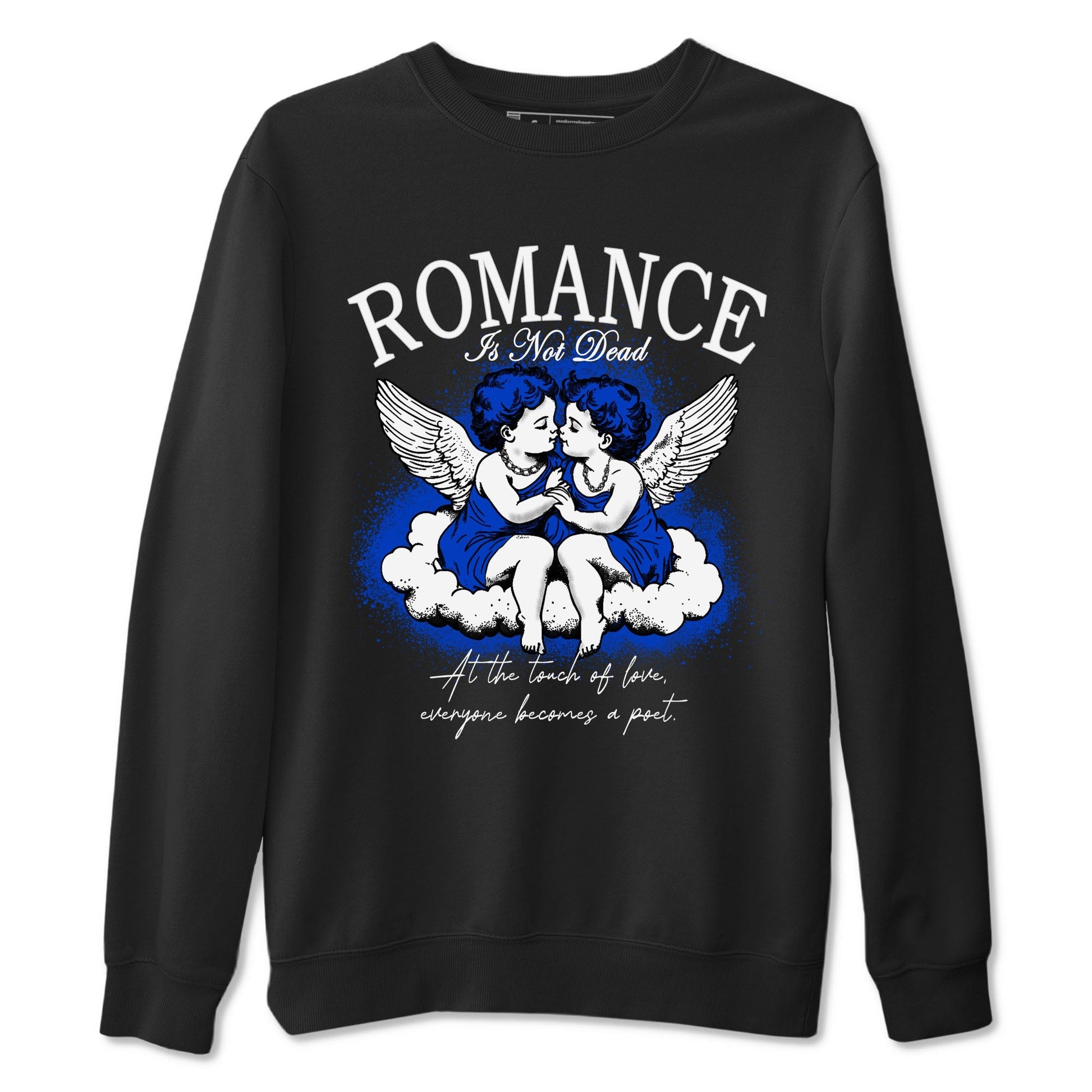 Romance Is Not Dead Sneaker Tees - Air Jordan 12 Blueberry