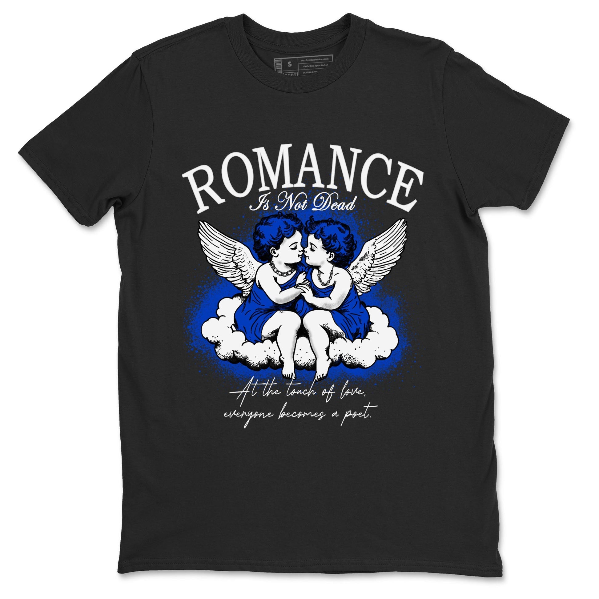 Romance Is Not Dead Sneaker Tees - Air Jordan 12 Blueberry