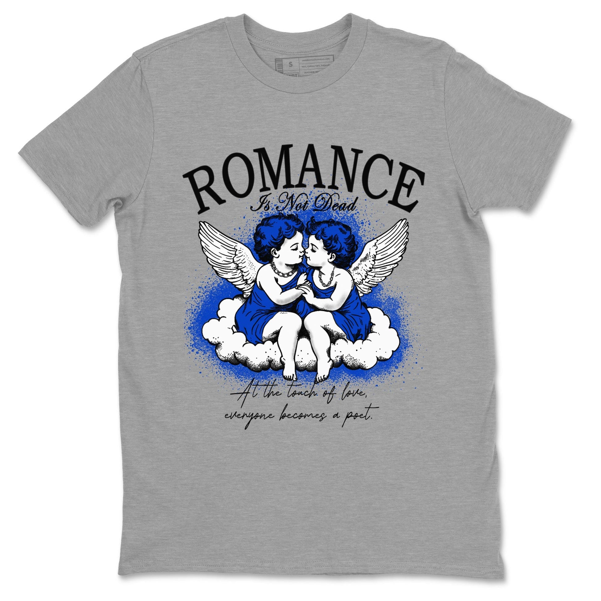 Romance Is Not Dead Sneaker Tees - Air Jordan 12 Blueberry