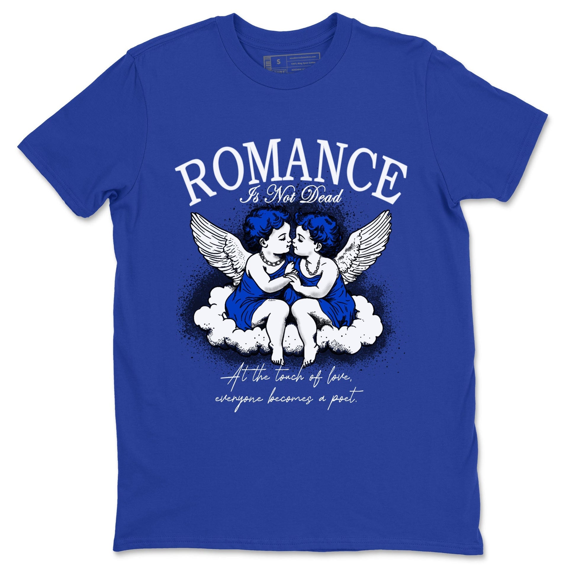Romance Is Not Dead Sneaker Tees - Air Jordan 12 Blueberry