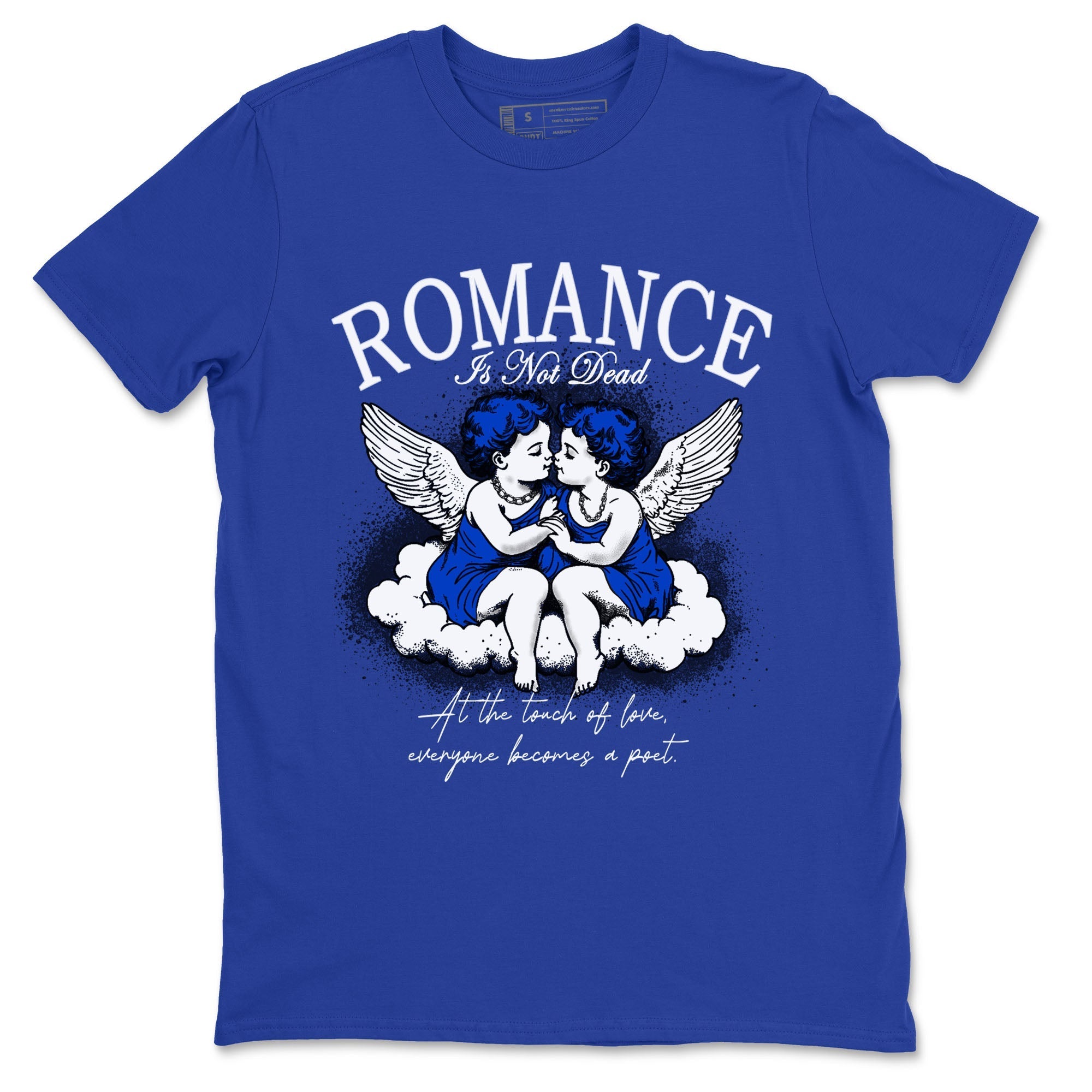 Romance Is Not Dead Sneaker Tees - Air Jordan 12 Blueberry