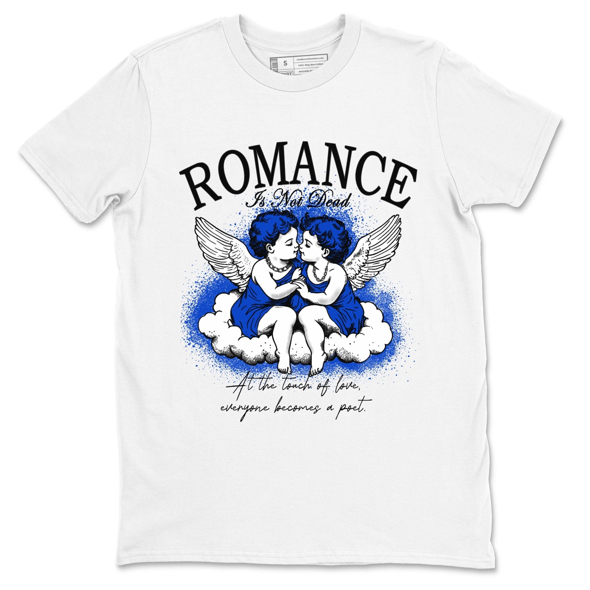 Romance Is Not Dead Sneaker Tees - Air Jordan 12 Blueberry