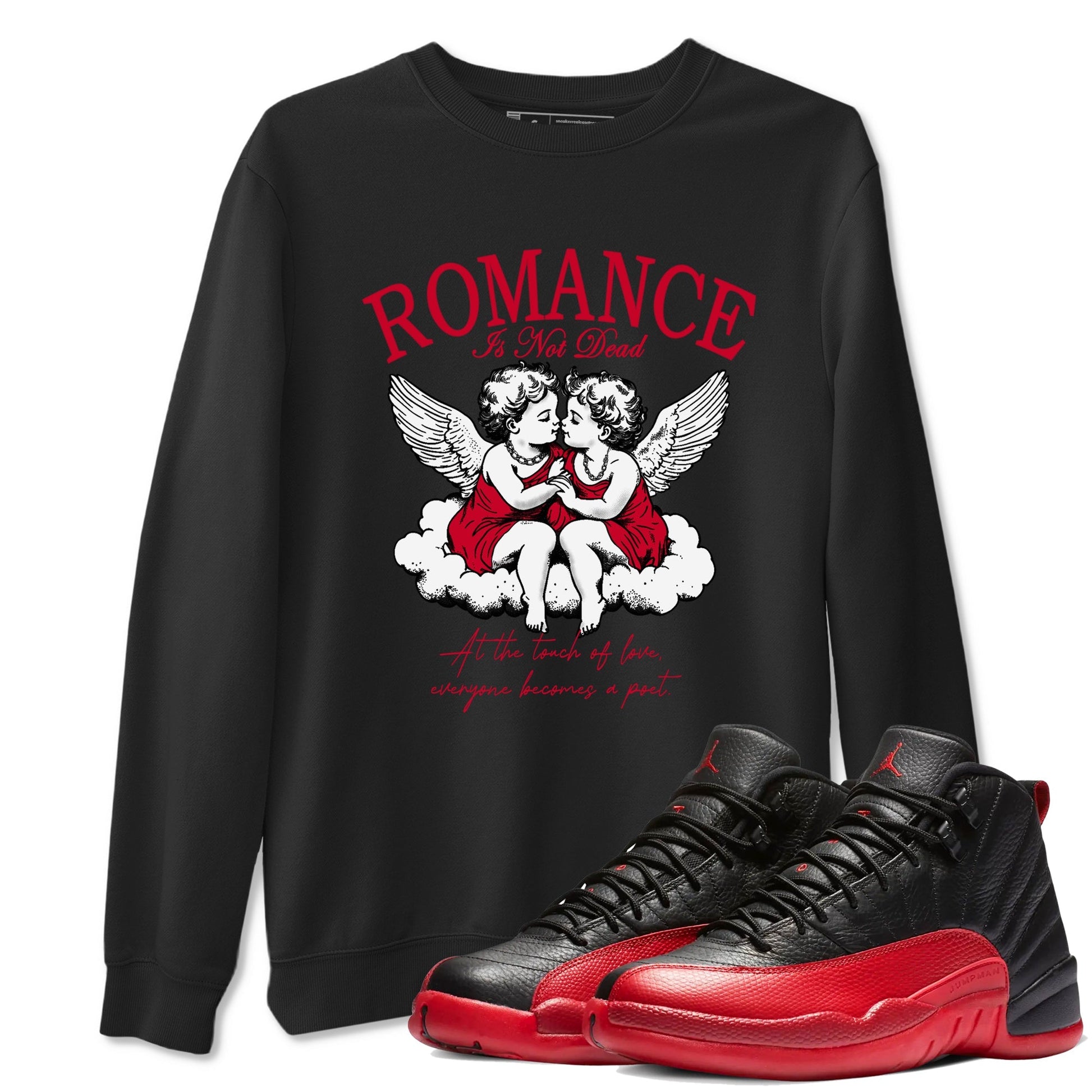 Romance Is Not Dead Sneaker Tees - Air Jordan 12 Flu Game