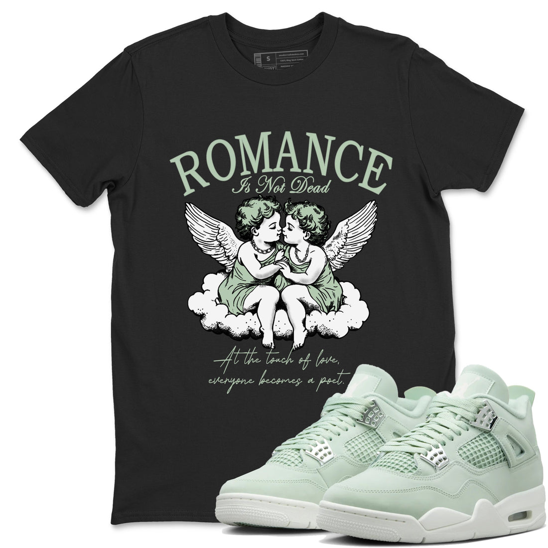 Romance Is Not Dead Sneaker Tees - Air Jordan 4 Abundance