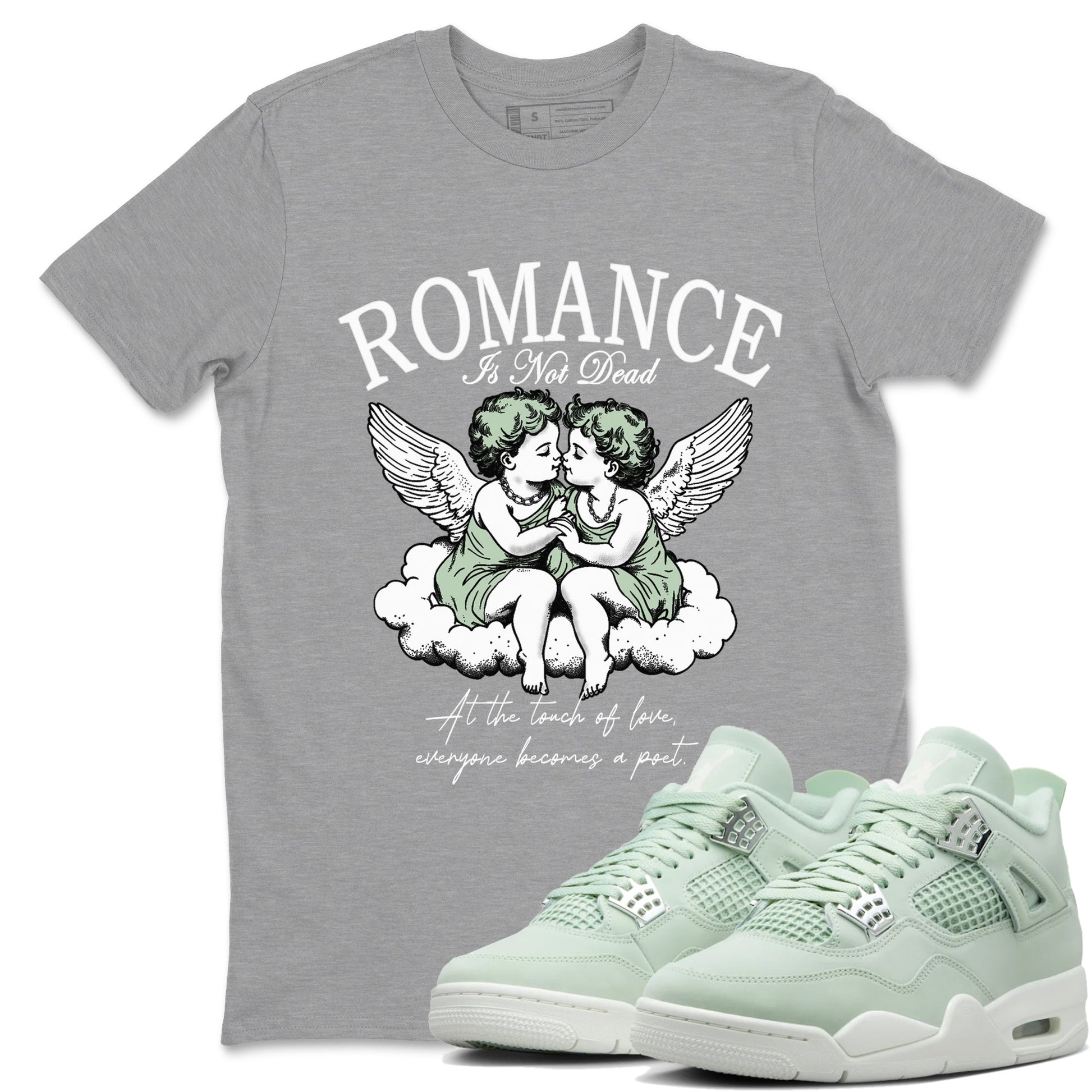 Romance Is Not Dead Sneaker Tees - Air Jordan 4 Abundance