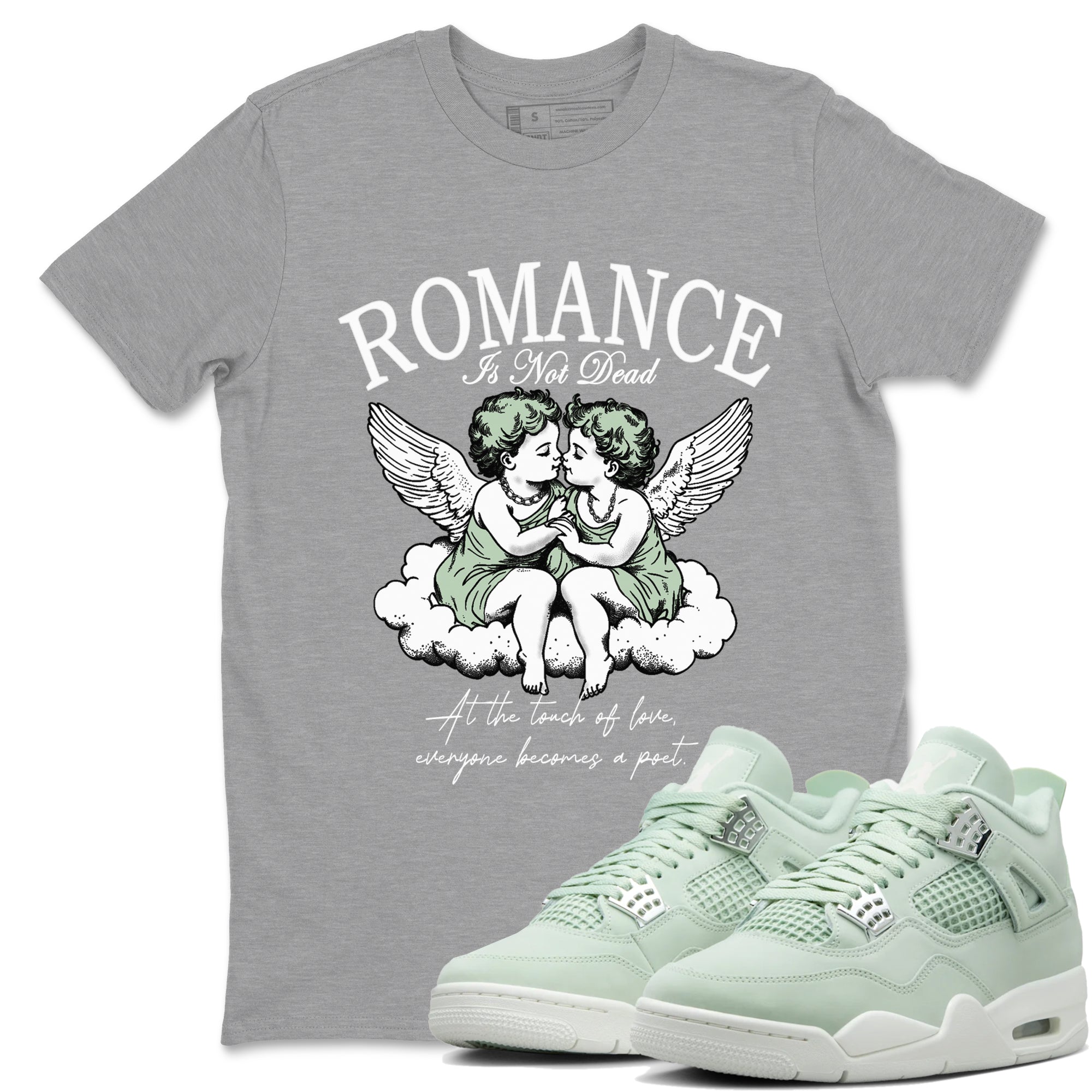 Romance Is Not Dead Sneaker Tees - Air Jordan 4 Abundance