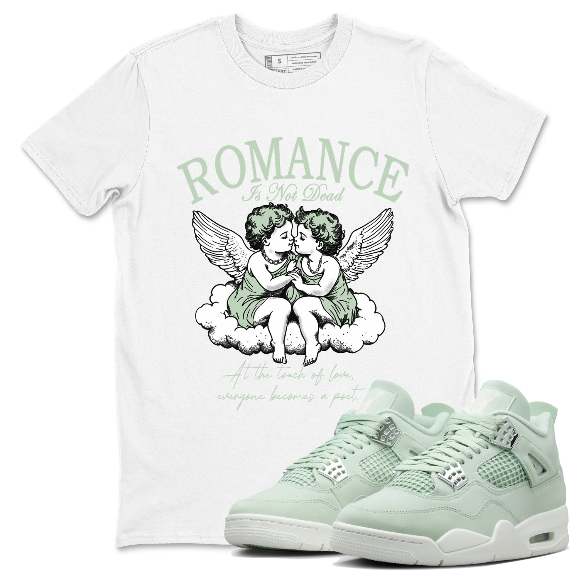 Romance Is Not Dead Sneaker Tees - Air Jordan 4 Abundance
