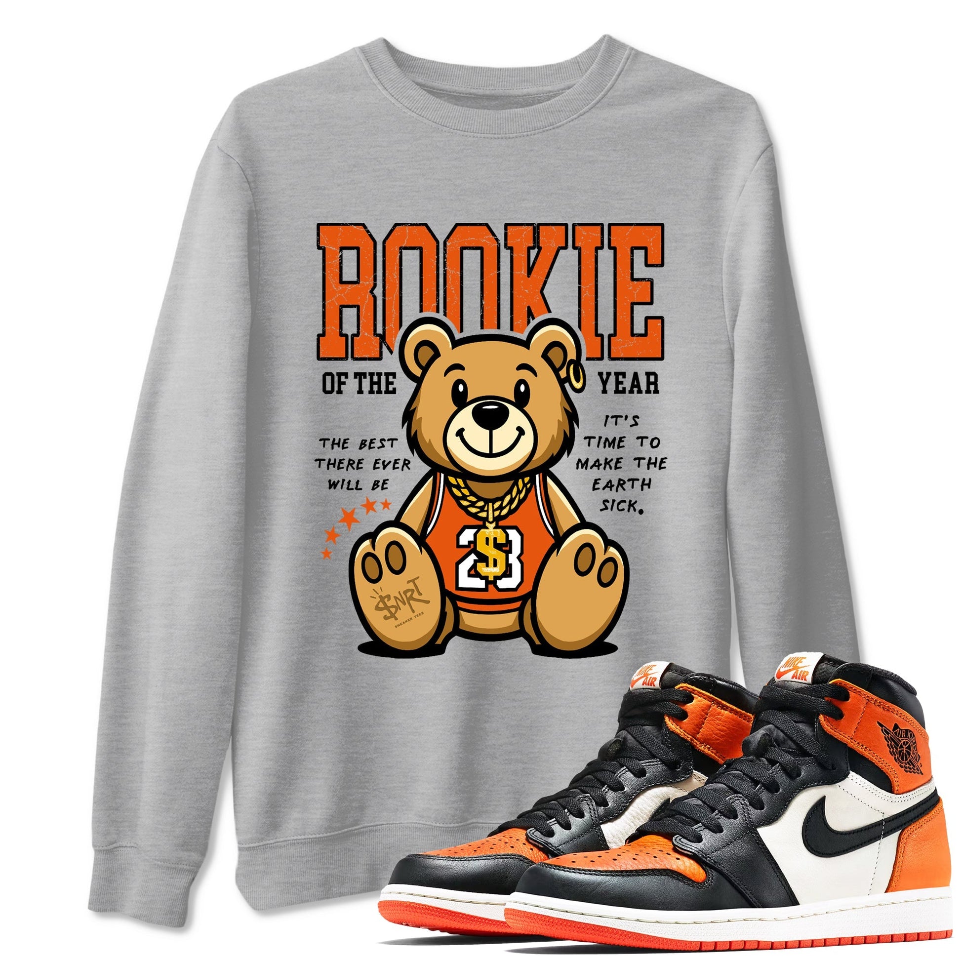 Rookie Of The Year Sneaker Tees - Air Jordan 1 Shattered Backboard