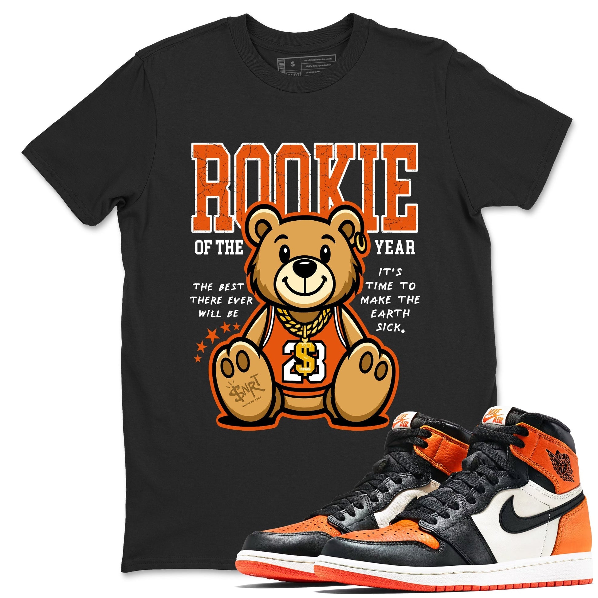 Rookie Of The Year Sneaker Tees - Air Jordan 1 Shattered Backboard
