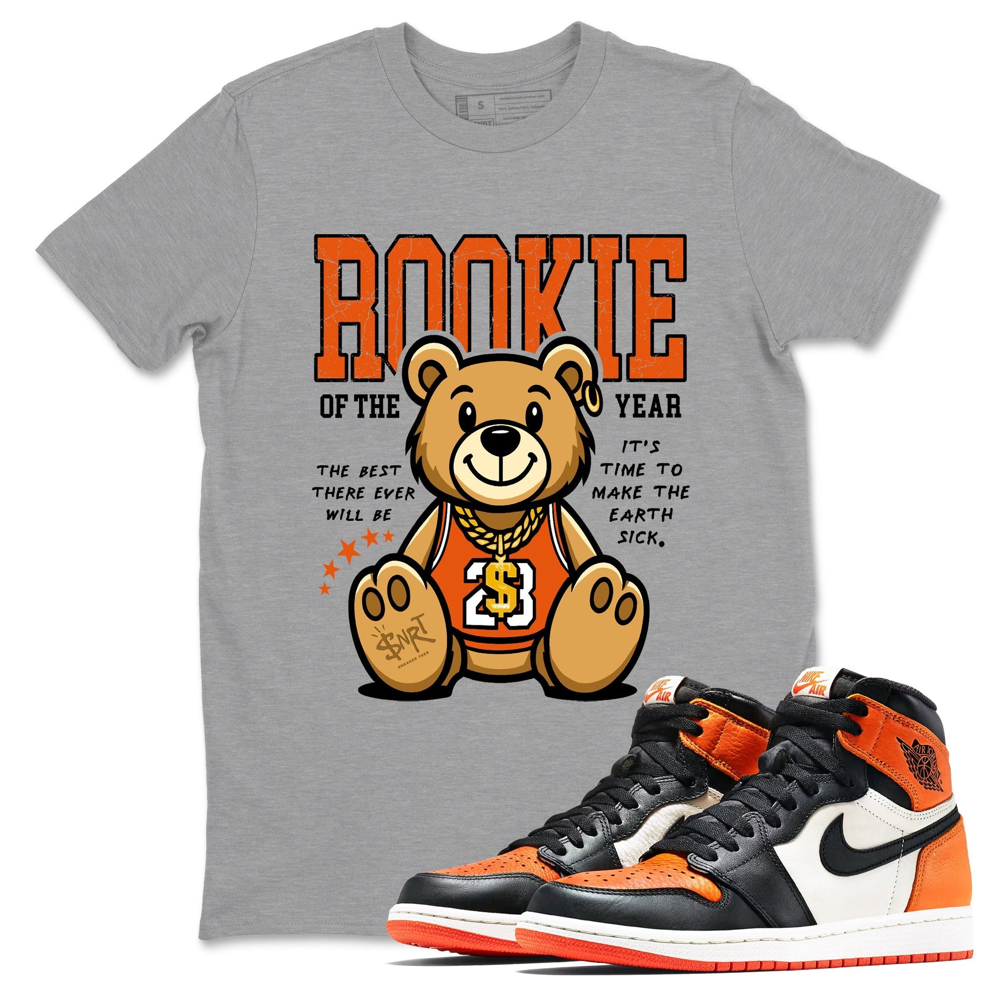 Rookie Of The Year Sneaker Tees - Air Jordan 1 Shattered Backboard