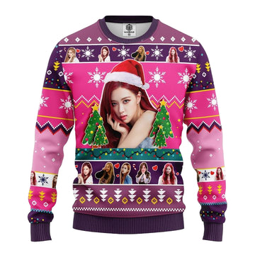 Rose Black Pink Ugly Christmas Sweater Amazing Gift Idea Thanksgiving Gift ? Usalast