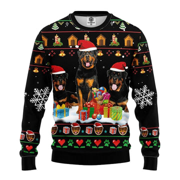 Rottweiler 2 Ugly Christmas Sweater Amazing Gift Idea Thanksgiving Gift ? Usalast