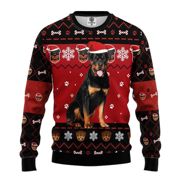 Rottweiler 3D Ugly Christmas Sweater Amazing Gift Idea Thanksgiving Gift ? Usalast