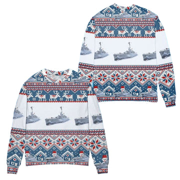 Royal Australian Navy HMAS Yarra DE 45 Sweater 3D ? Usalast