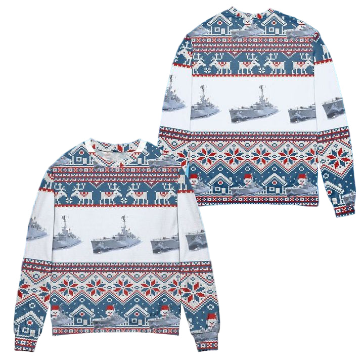 Royal Australian Navy HMAS Yarra DE 45 Sweater 3D ? Usalast