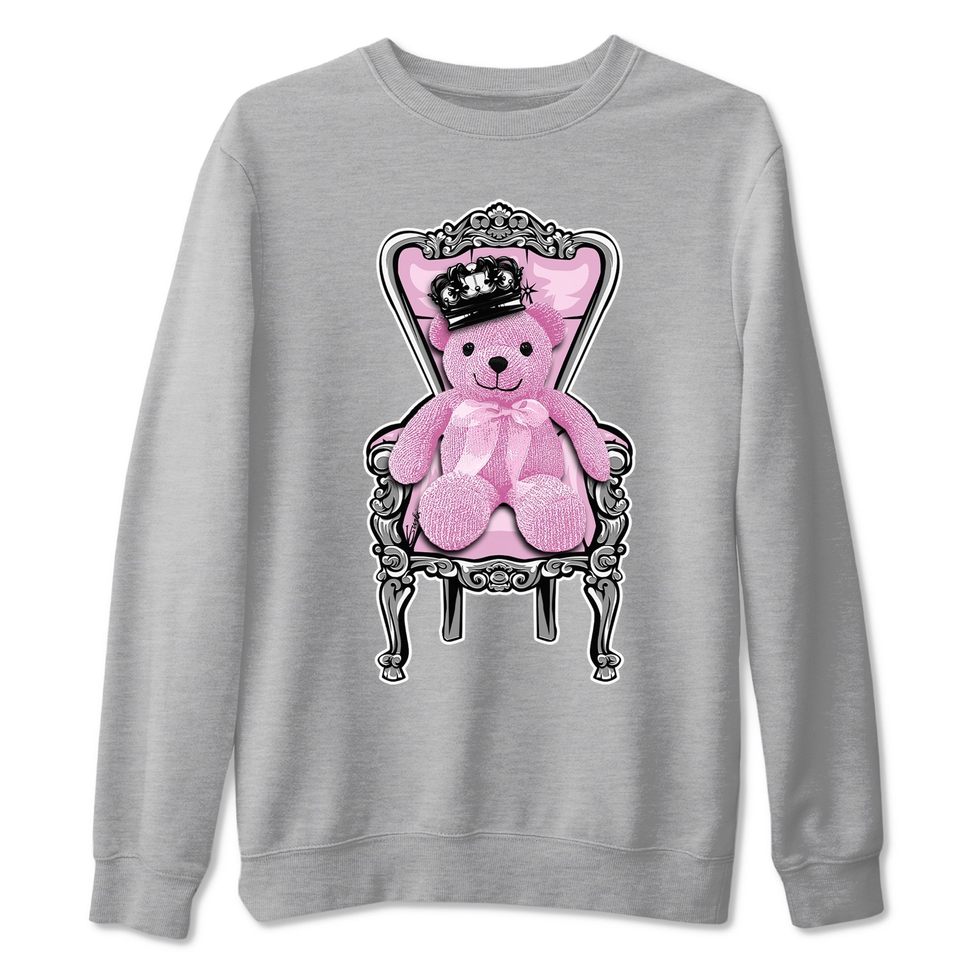 Royal Bear Sneaker Tees - Air Jordan 4 Orchid