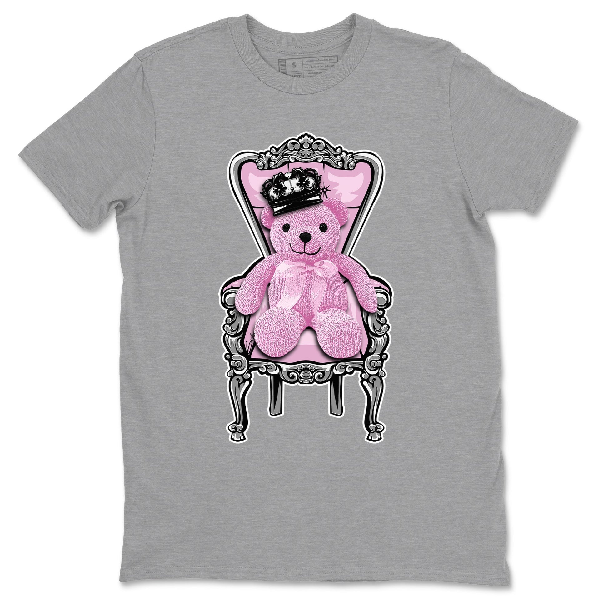 Royal Bear Sneaker Tees - Air Jordan 4 Orchid