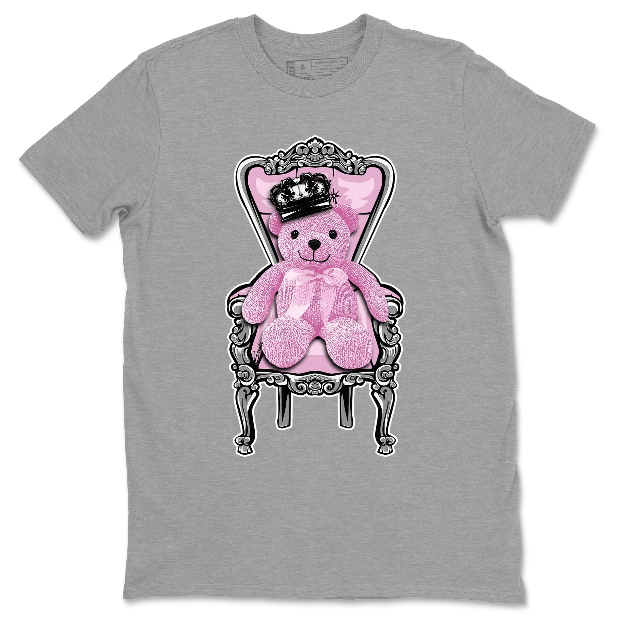 Royal Bear Sneaker Tees - Air Jordan 4 Orchid