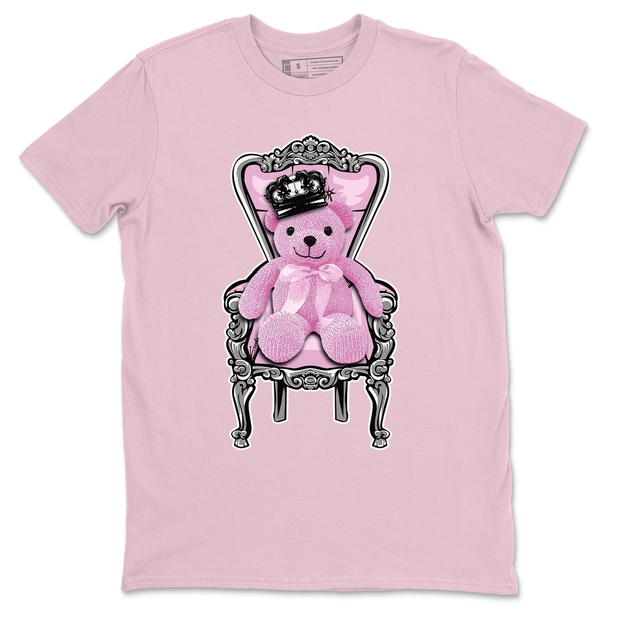 Royal Bear Sneaker Tees - Air Jordan 4 Orchid