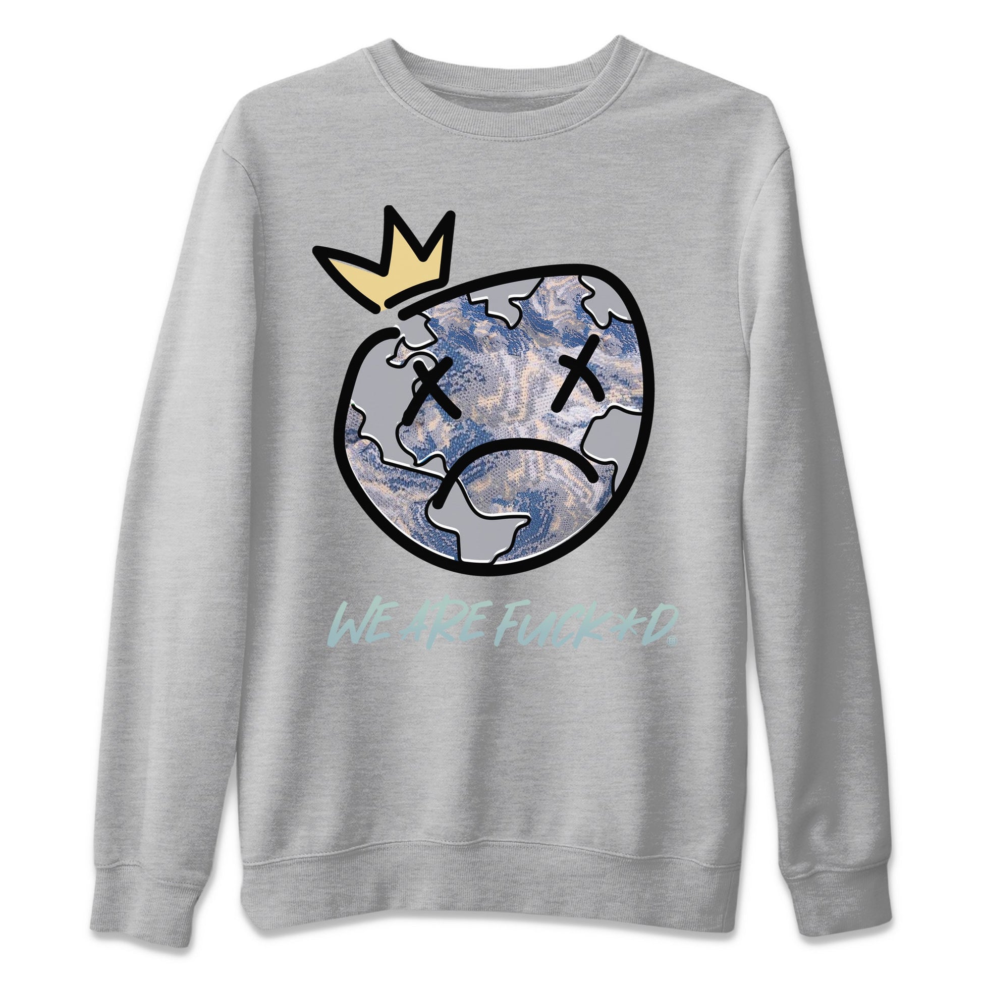 Sad Earth Unisex Tops - Yeezy 350 MX Blue