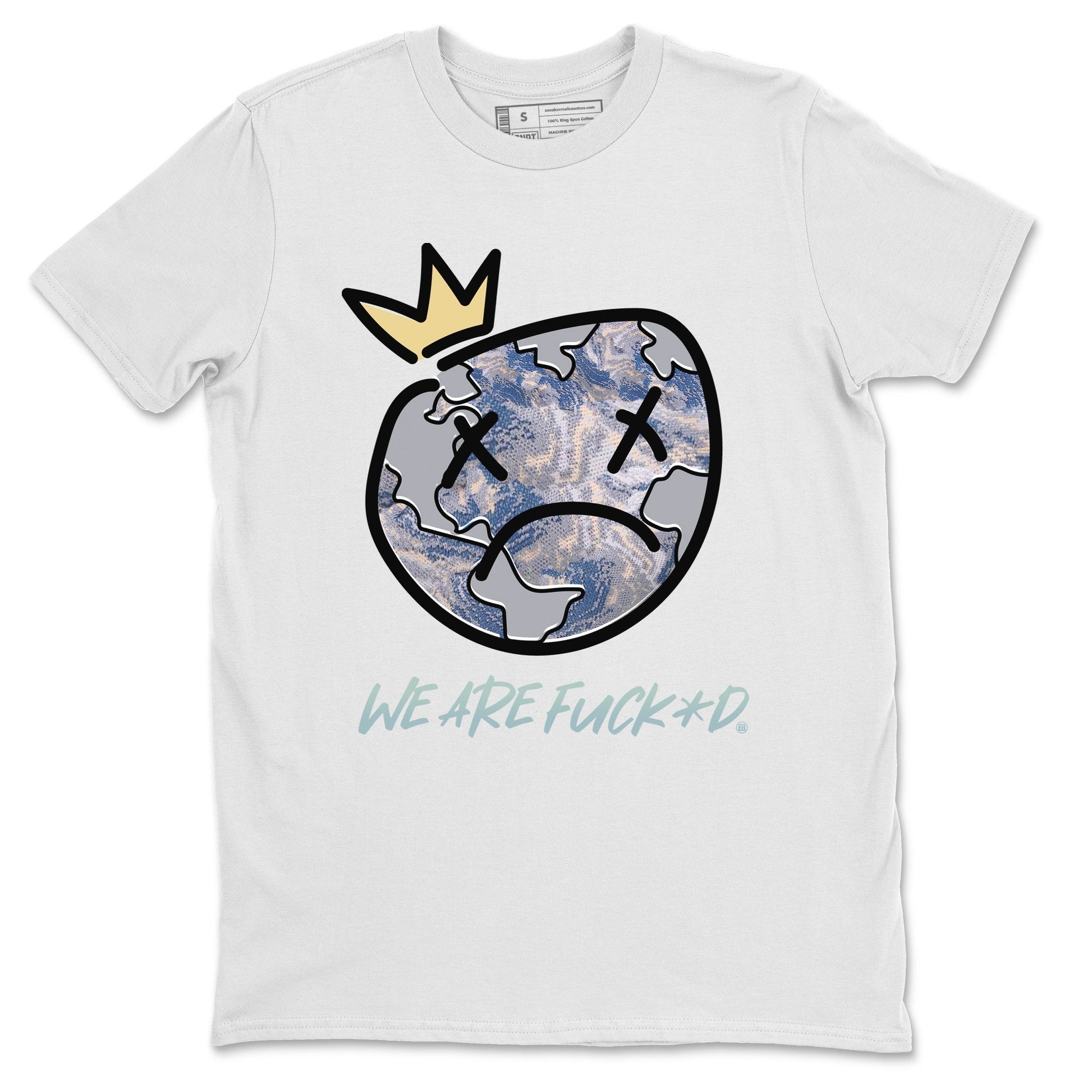 Sad Earth Unisex Tops - Yeezy 350 MX Blue