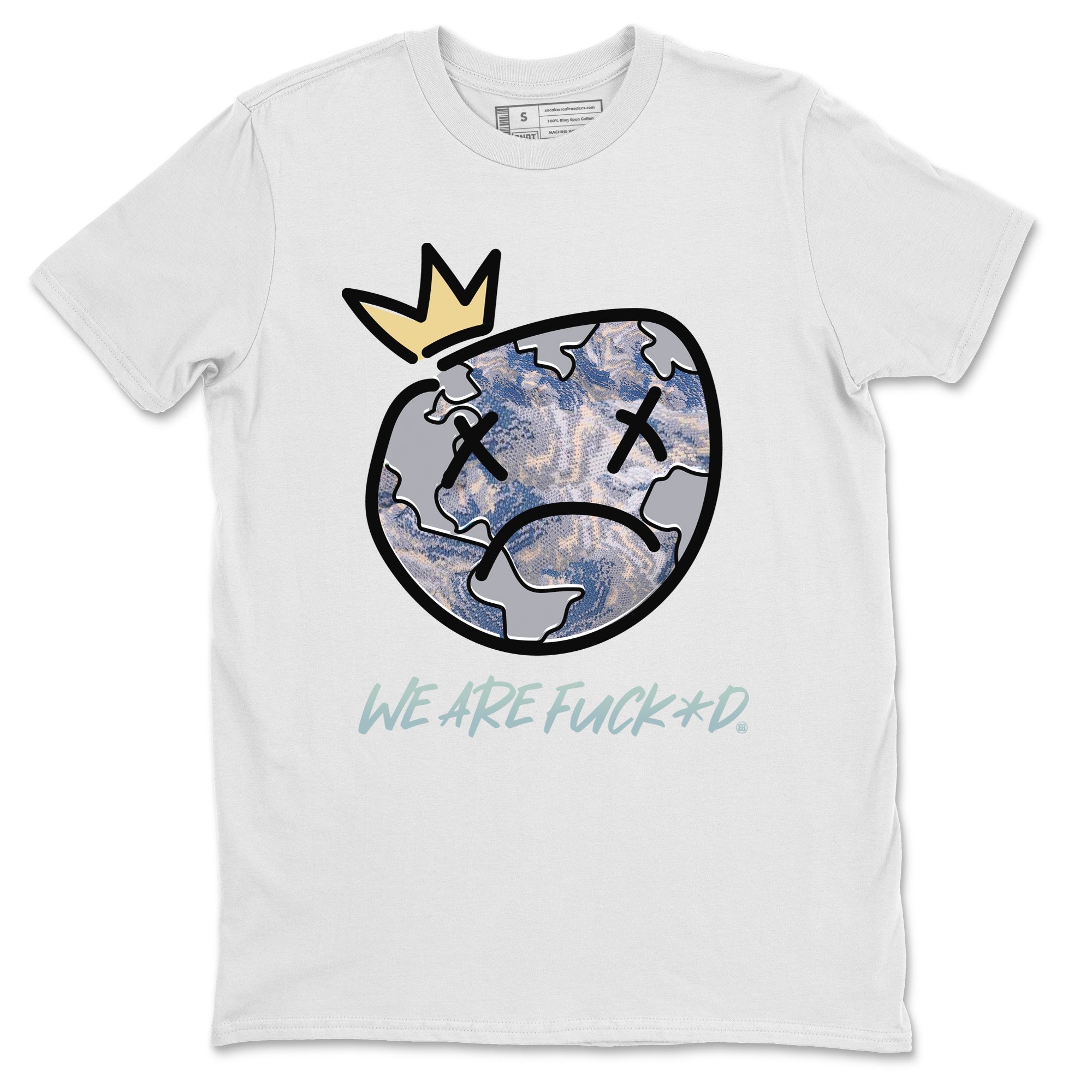 Sad Earth Unisex Tops - Yeezy 350 MX Blue