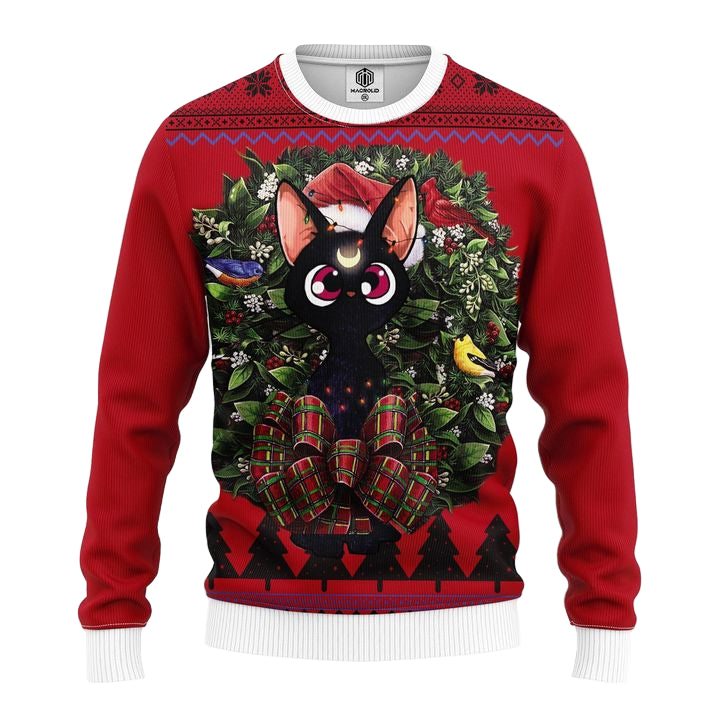 Sailor Cat Noel Mc Ugly Christmas Sweater Thanksgiving Gift ? Usalast