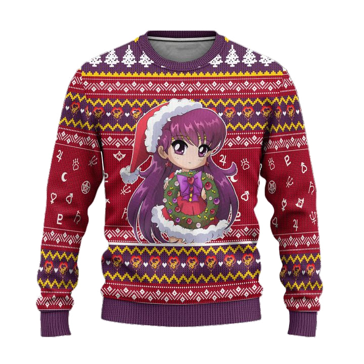 Sailor Mars Ugly Christmas Sweater Sailor Moon Anime Xmas Gift ? Usalast