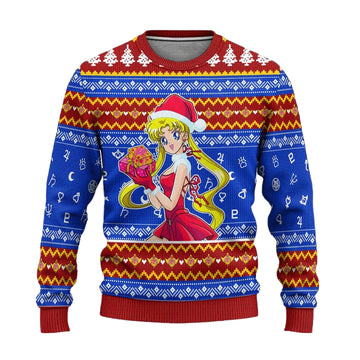 Sailor Moon Ugly Christmas Sweater Anime Xmas Gift ? Usalast