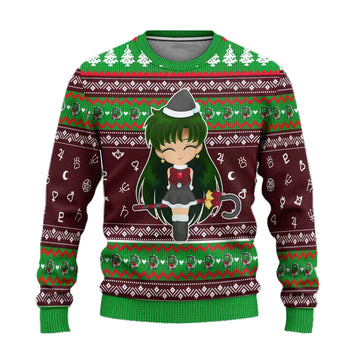 Sailor Pluto Ugly Christmas Sweater Sailor Moon Anime Xmas Gift ? Usalast