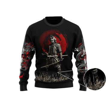 Samurai Tattoo Ugly Christmas Sweater For Men Women Adult Us4135 ? Usalast
