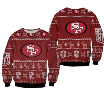 San Francisco 49Ers Ugly Sweater Christmas 3D Sweater ? Usalast