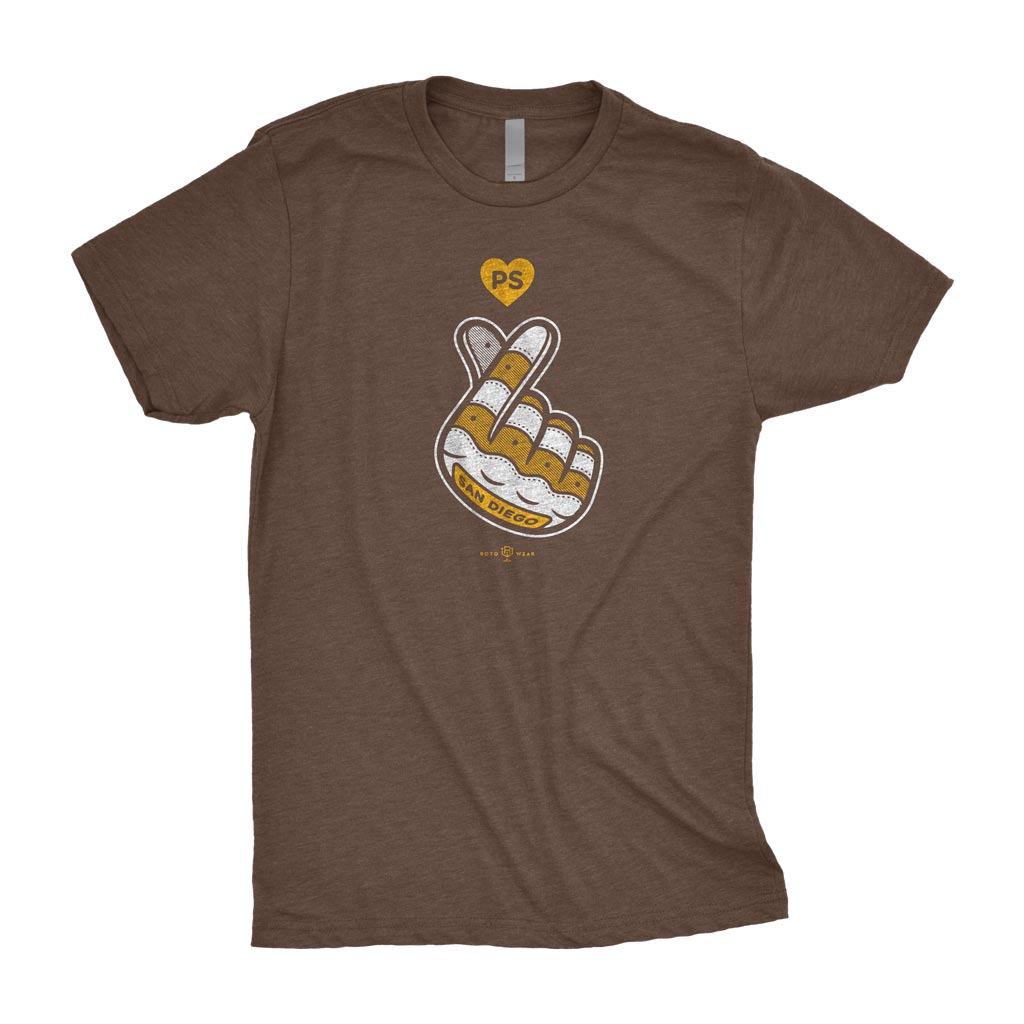 San Diego Finger Heart T-Shirt