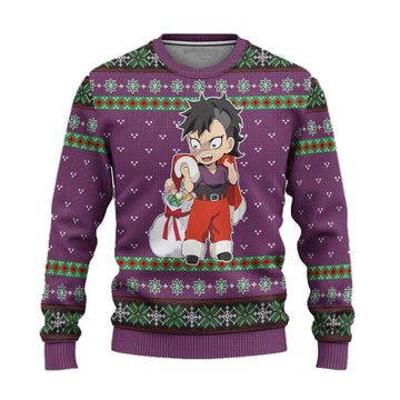 Sanemi Shinazugawa Demon Slayer Anime Ugly Christmas Sweater Xmas Gift ? Usalast