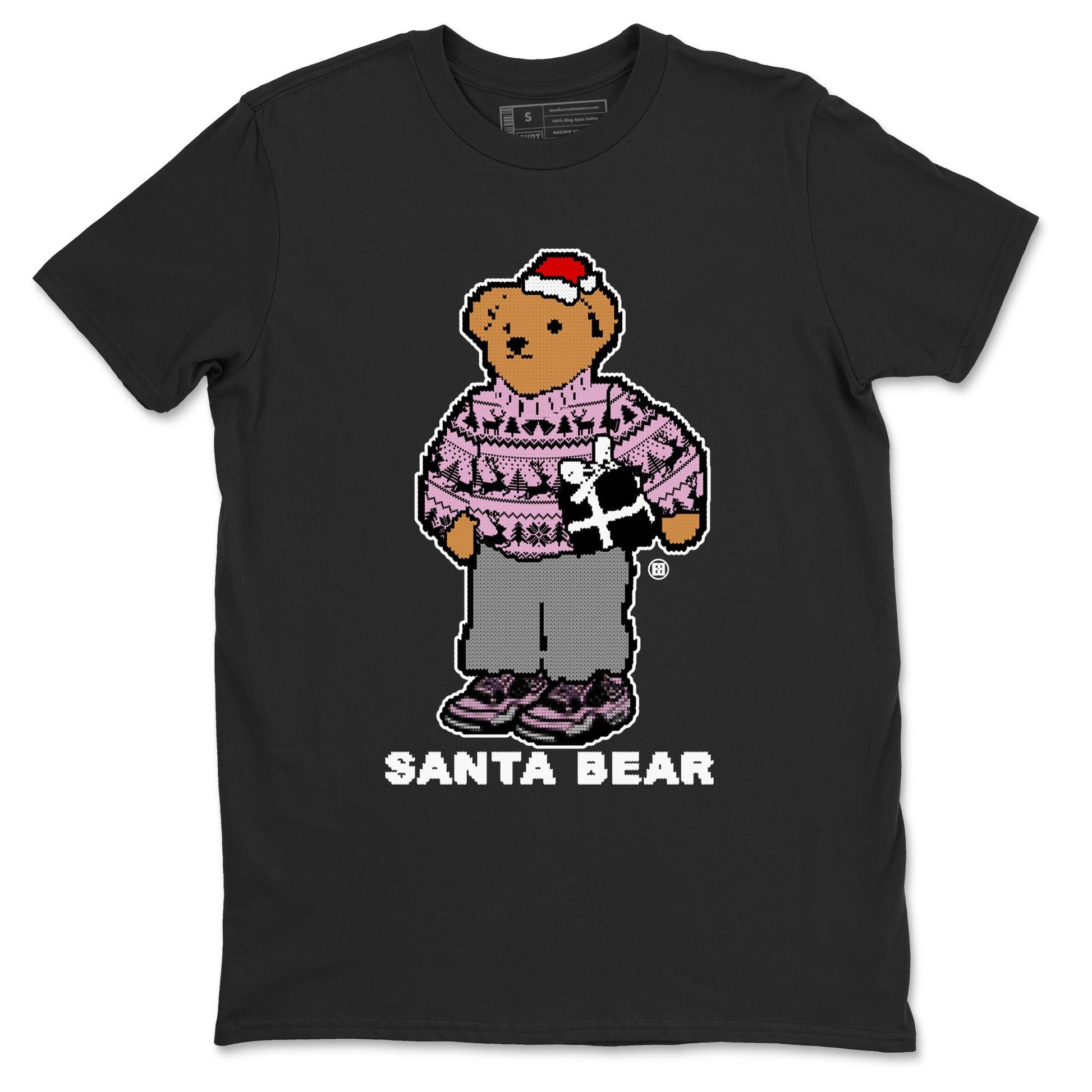 Santa Bear Sneaker Tees - Air Jordan 4 Orchid
