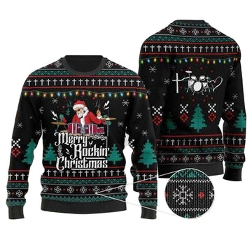 Santa Claus Rockin Ugly Christmas Sweater 2022 ? Usalast