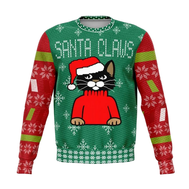 Santa Claws Funny Meme 2022 Design 3d Ugly Christmas Sweater ? Usalast