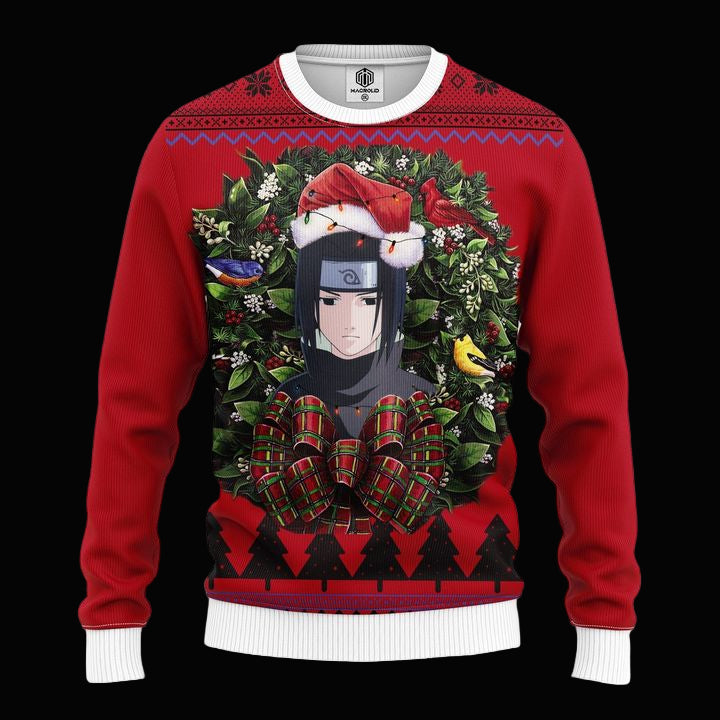 Sasuke Naruto Noel Mc Ugly Christmas Sweater Thanksgiving Gift ? Usalast
