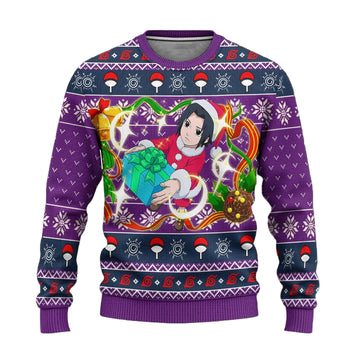 Sasuke Ugly Christmas Sweater Naruto Anime Xmas Gift ? Usalast