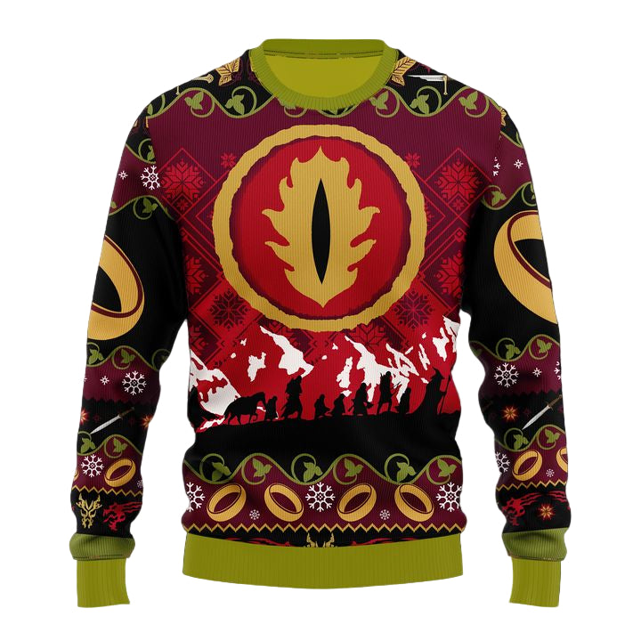 Sauron The Lord Of The Rings Ugly Christmas Sweater Xmas Gift ? Usalast