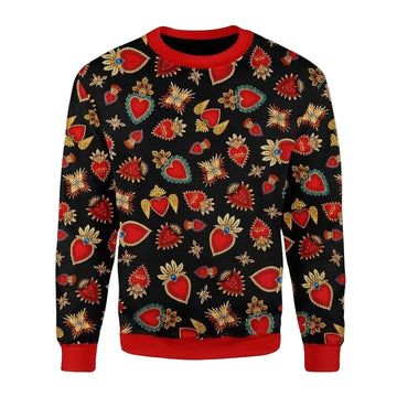 Scared Heart Ugly Christmas Sweater 2022 ? Usalast