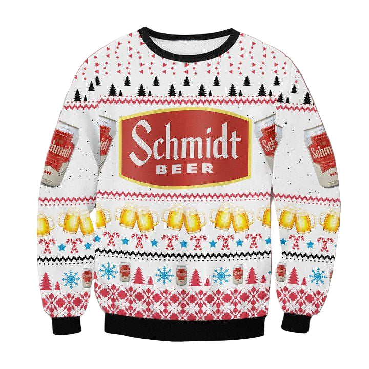 Schmidt Beer Ugly Christmas Sweater 2022 ? Usalast