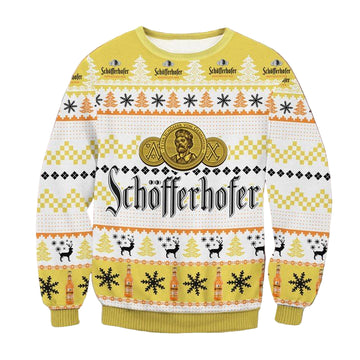 Schofferhofer Beer Ugly Christmas Sweater 2022 ? Usalast
