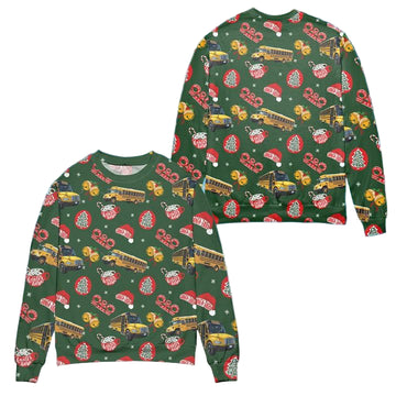 School Bus Sweater 3D ? QY41 ? Usalast