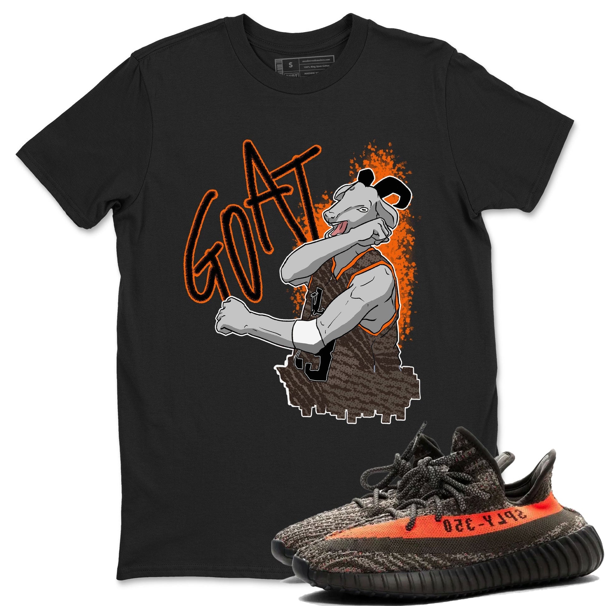Screaming Goat Sneaker Tee - Yeezy 350 Carbon Beluga