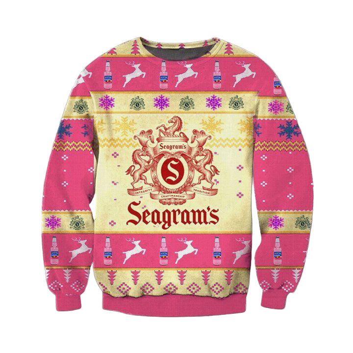 Seagram?s Vodka Ugly Christmas Sweater 2022 ? Usalast
